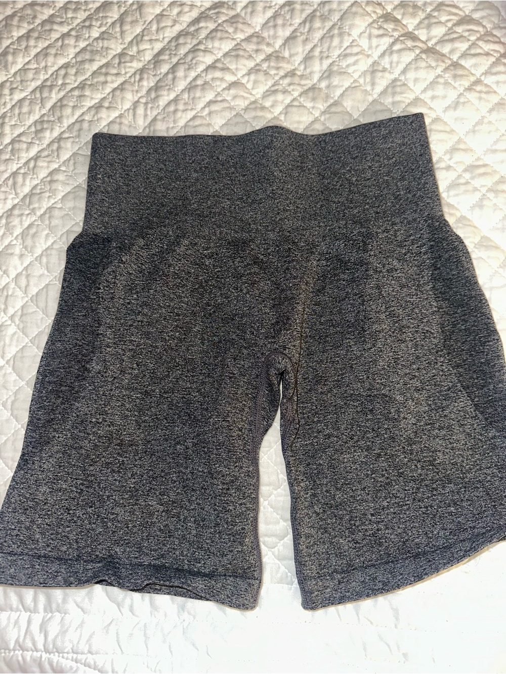 NVGTN Black Specked Contour Seamless shorts